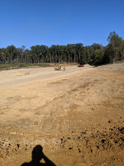 grading pond